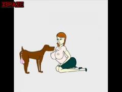 Dog porn cartoon with hd zoo 
