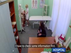 FakeHospital Both doctor and nurse give new patient thorough