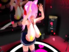 3D Anime porn free sexy dancer's  in studio