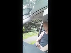 ugly guy in the car gets lucky